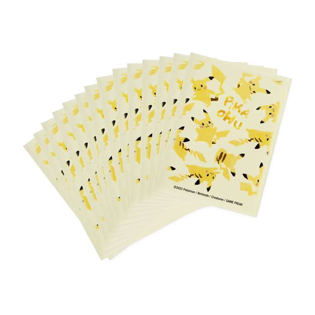 Pokemon Center Card Sleeves : Pikachu Allover
